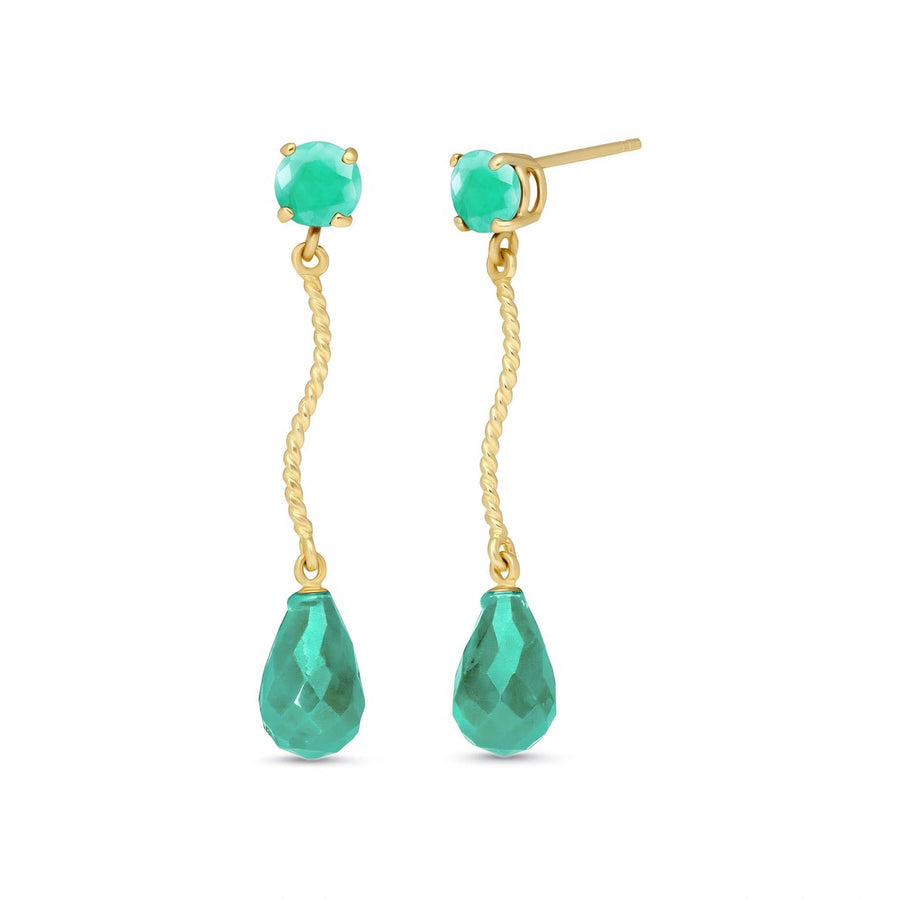 Yellow Gold Emerald — Mariaanastasia