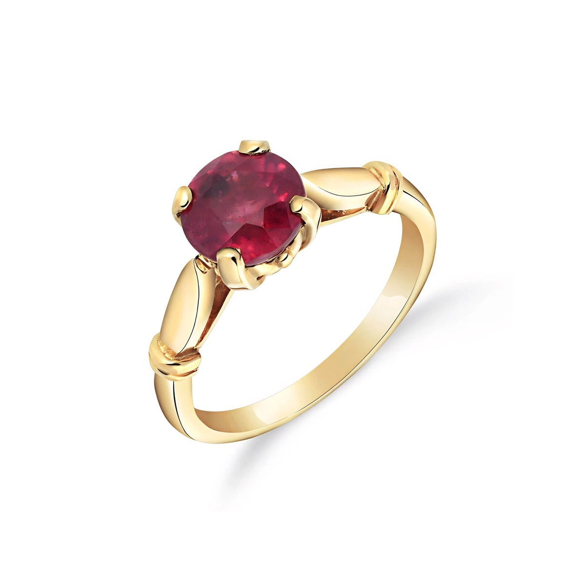 Yellow Gold Ruby — Ausilia