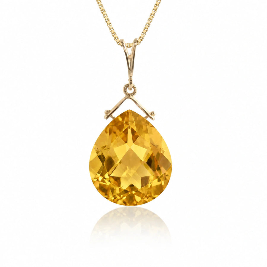 Yellow Gold Citrine — Bellina