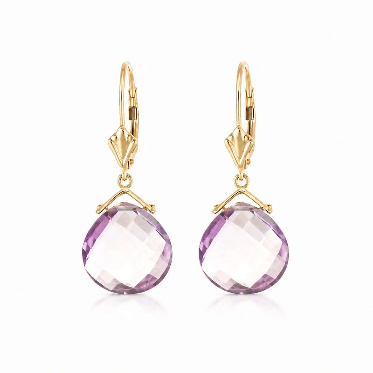 Yellow Gold Amethyst — Mariagina