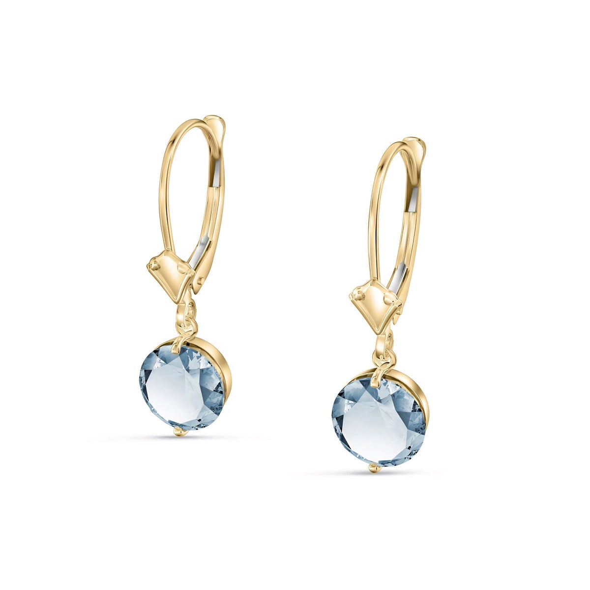 Yellow Gold Aquamarine — Mariabrunella