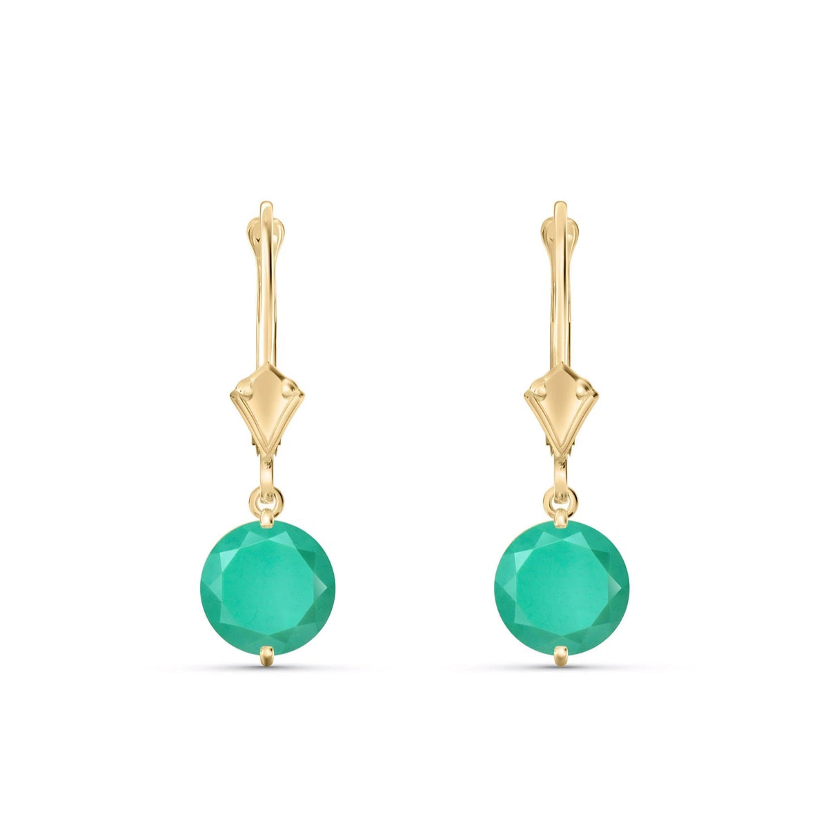 Yellow Gold Emerald — Mariabrunella