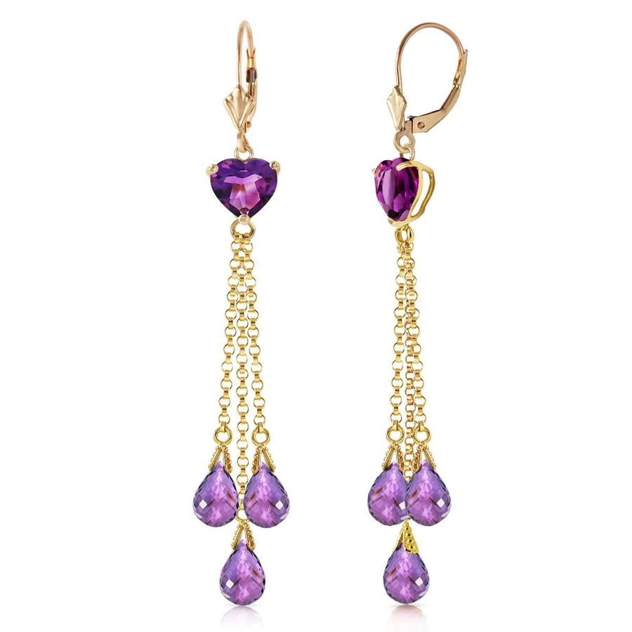 Yellow Gold Amethyst — Mariadolores