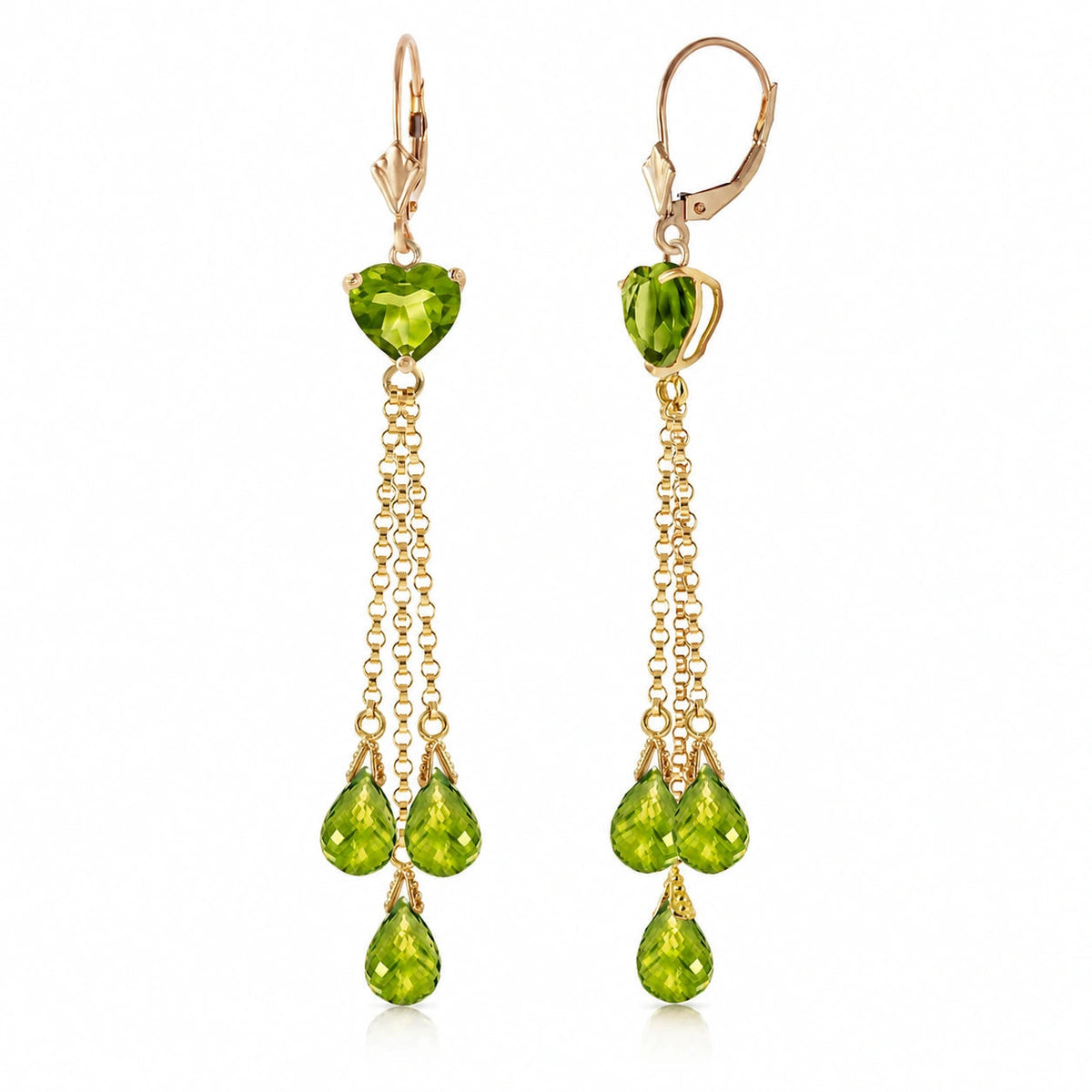 Yellow Gold Peridot — Mariadolores
