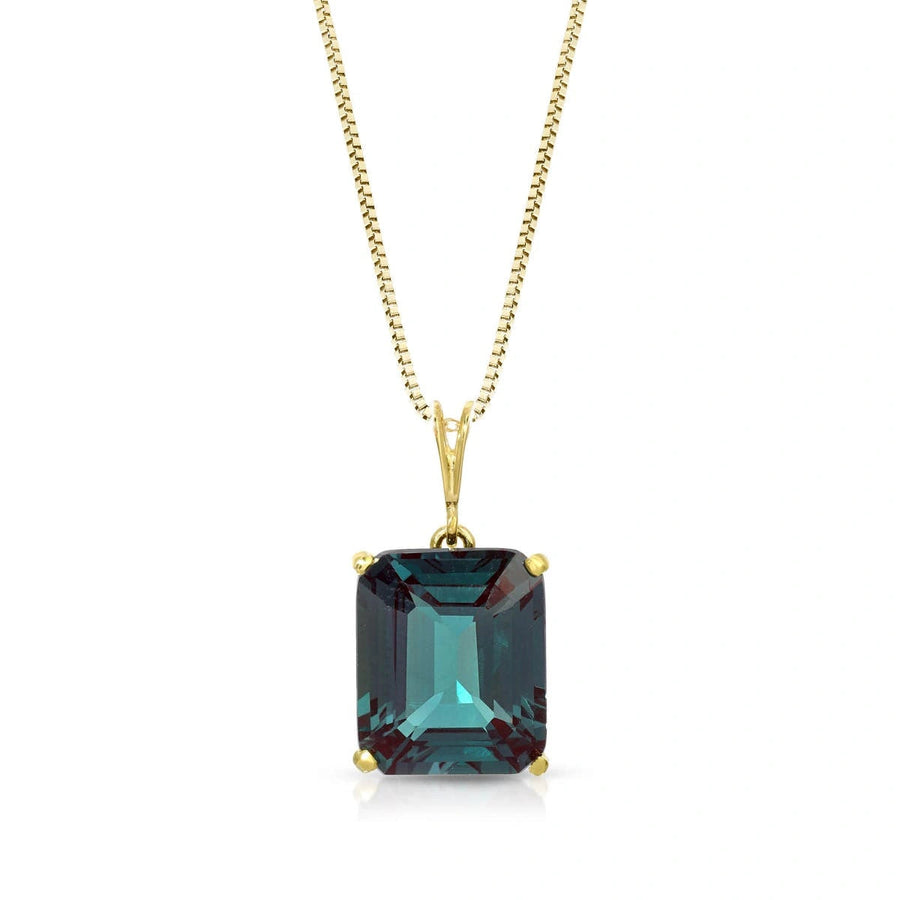Yellow Gold Belle Necklace Alexandrite — Isaura