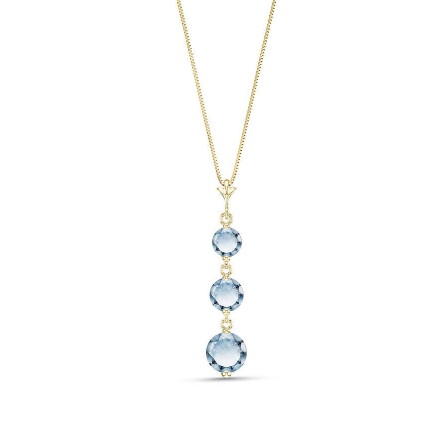Yellow Gold Aquamarine — Leonilde