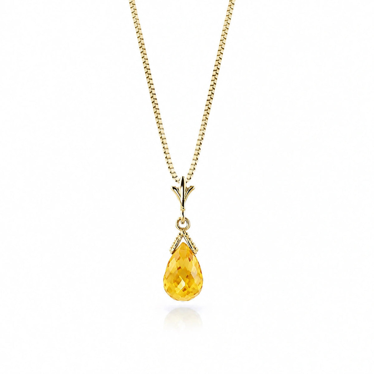 Yellow Gold Citrine — Radegonda
