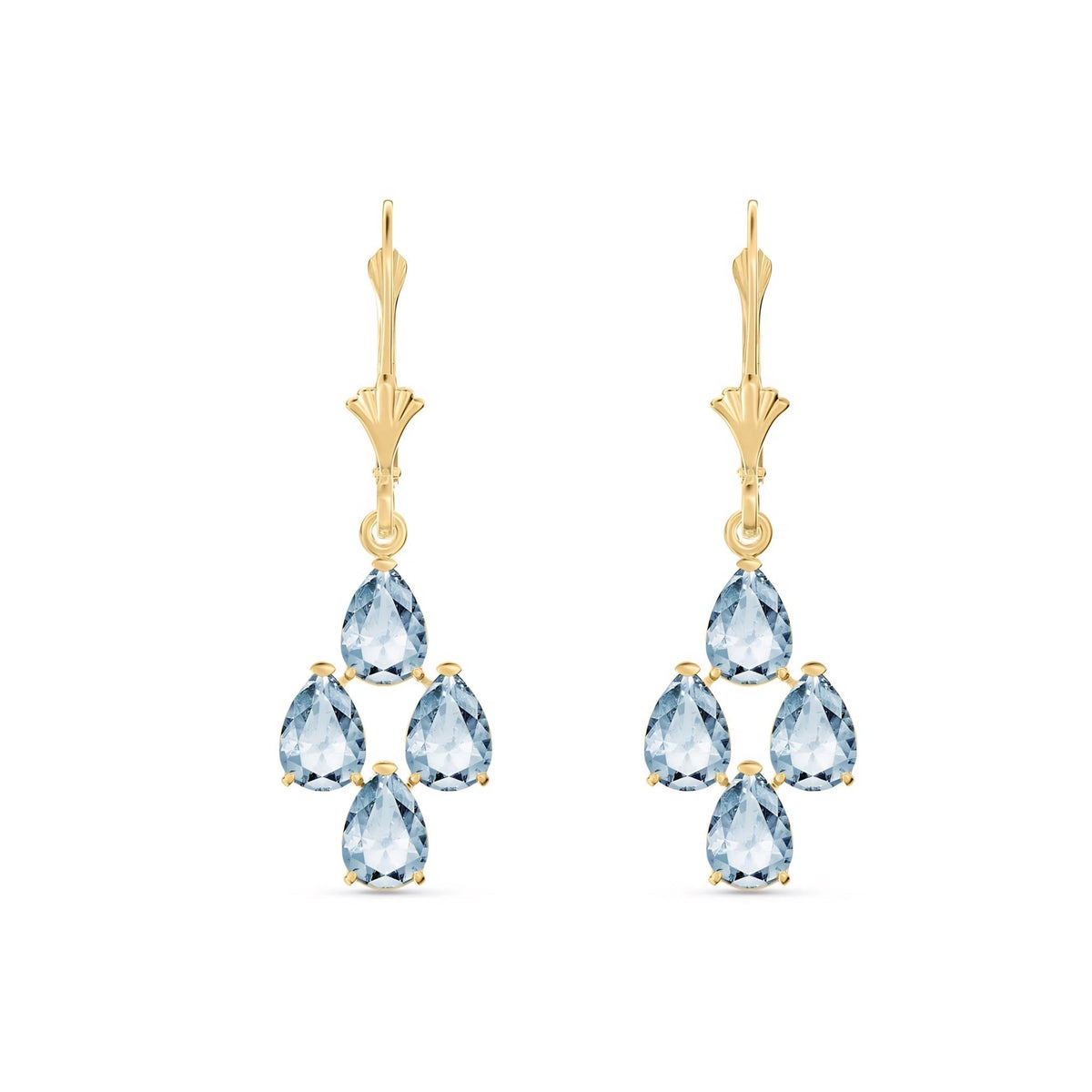 Yellow Gold Aquamarine — Mariaamalia
