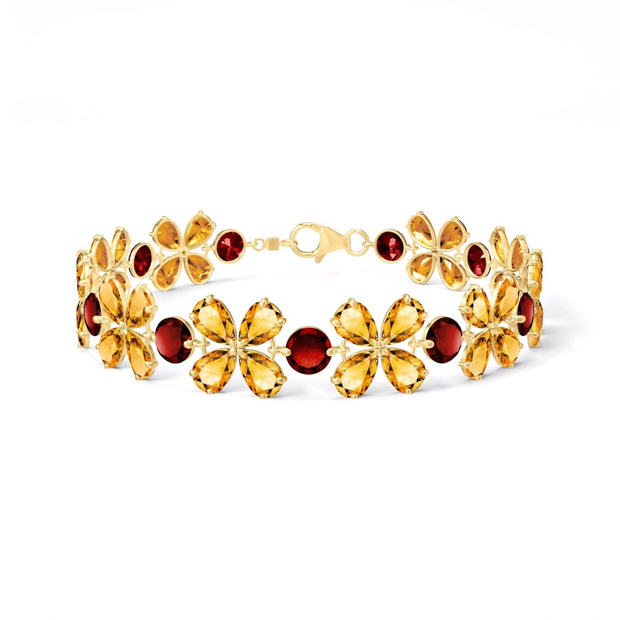 Yellow Gold Reverie Bracelet Citrine 10K — Rosangela
