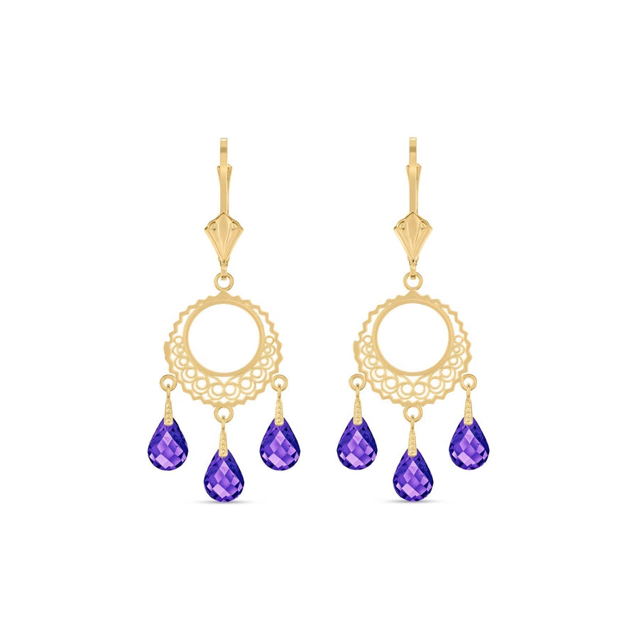 Yellow Gold Amethyst — Mariacarina