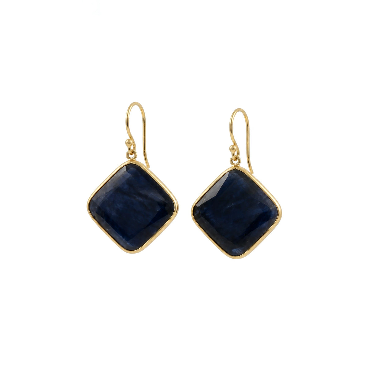 Yellow Gold Sapphire & Diamond — Mariadonata