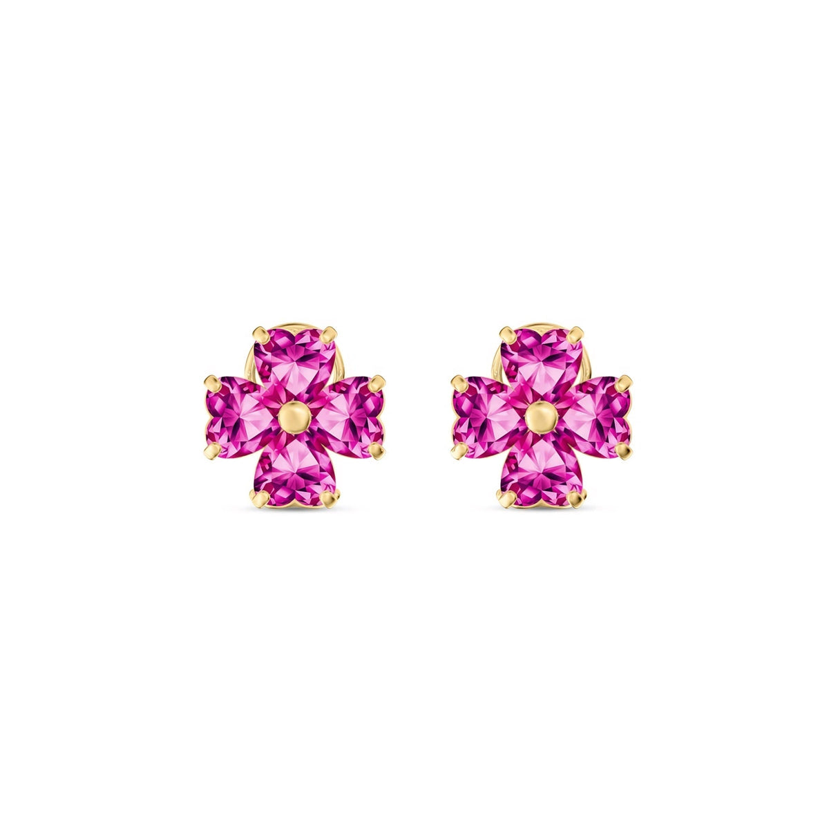 Yellow Gold Pink Topaz — Mariaemerenziana