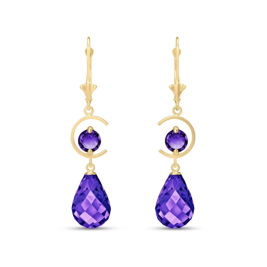 Yellow Gold Amethyst — Mariaemma