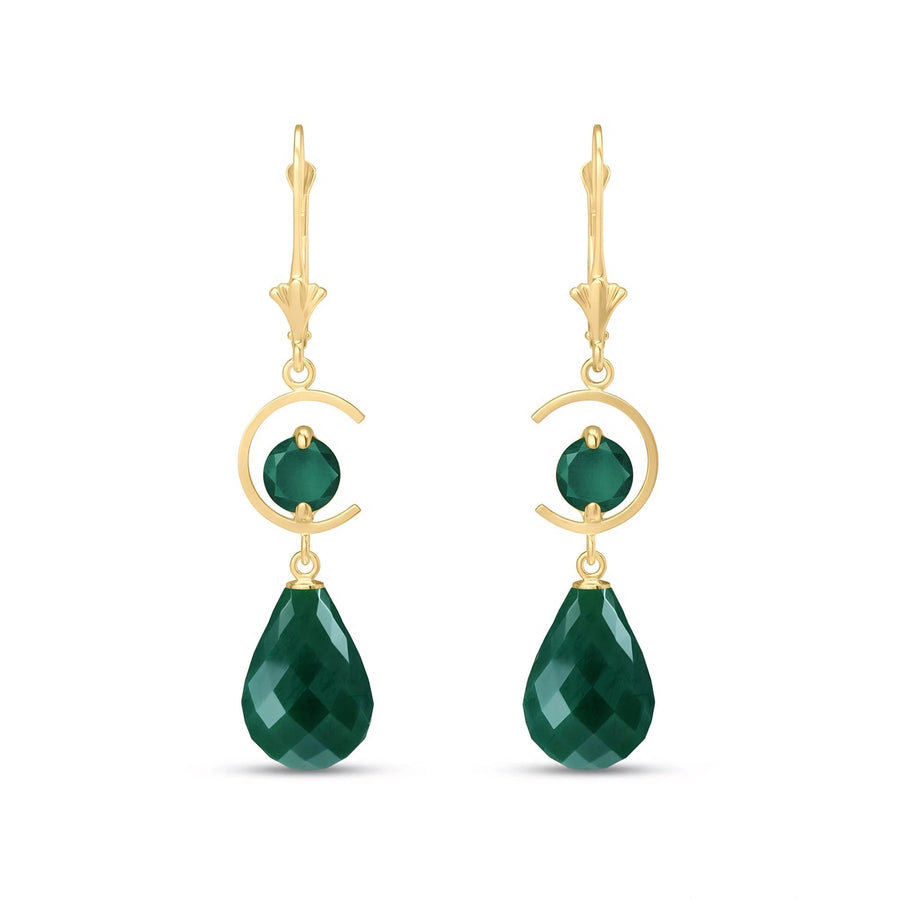 Yellow Gold Emerald — Mariaemma