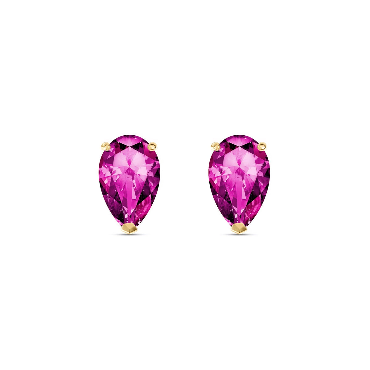 Yellow Gold Grace Earrings Opal 10K — Elisabetta