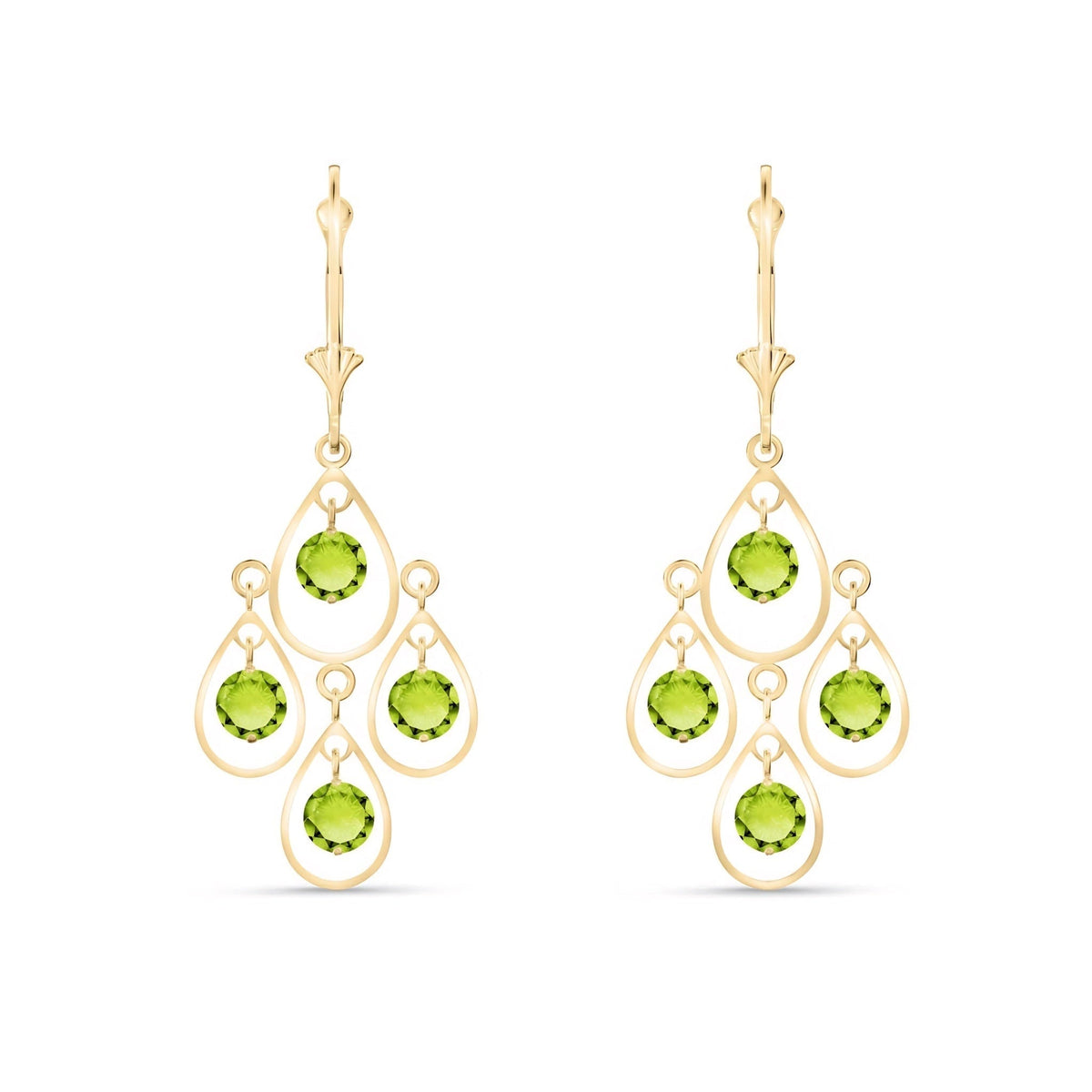 Yellow Gold Peridot — Mariafiorina