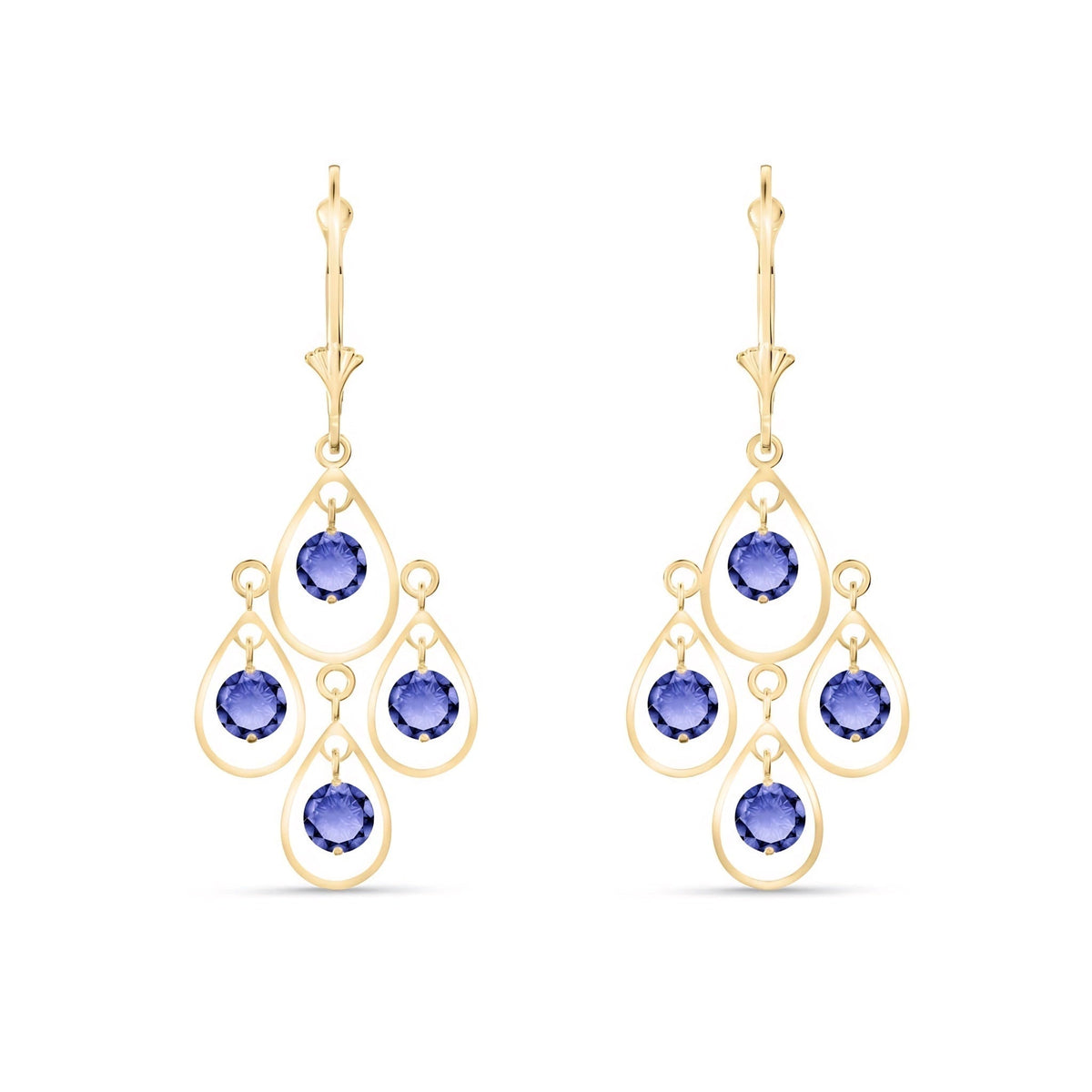 Yellow Gold Tanzanite — Mariafiorina
