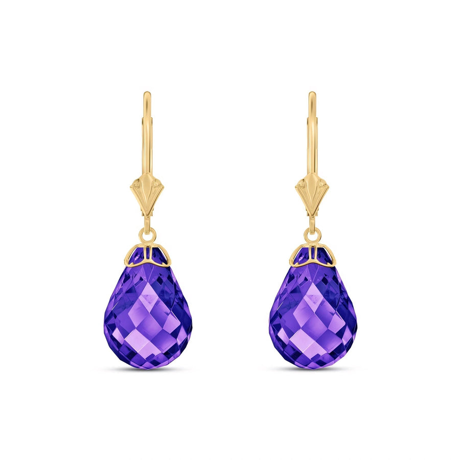 Yellow Gold Amethyst — Mariaflaminia