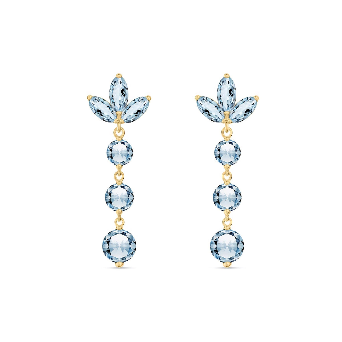 Yellow Gold Aquamarine — Mariagaetana