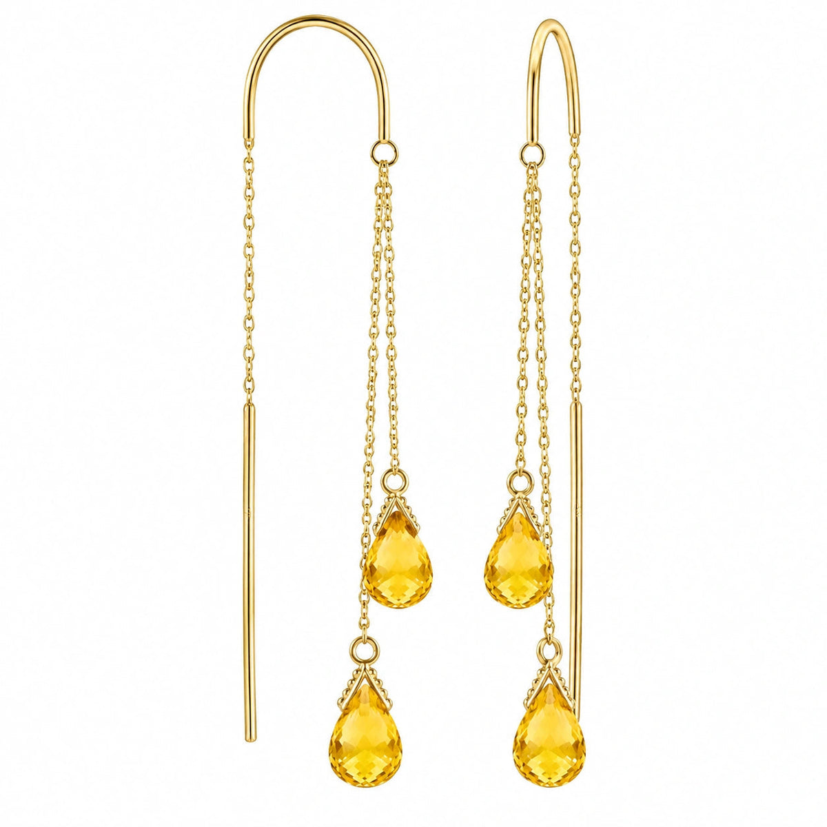 Yellow Gold Citrine — Mariagalatea