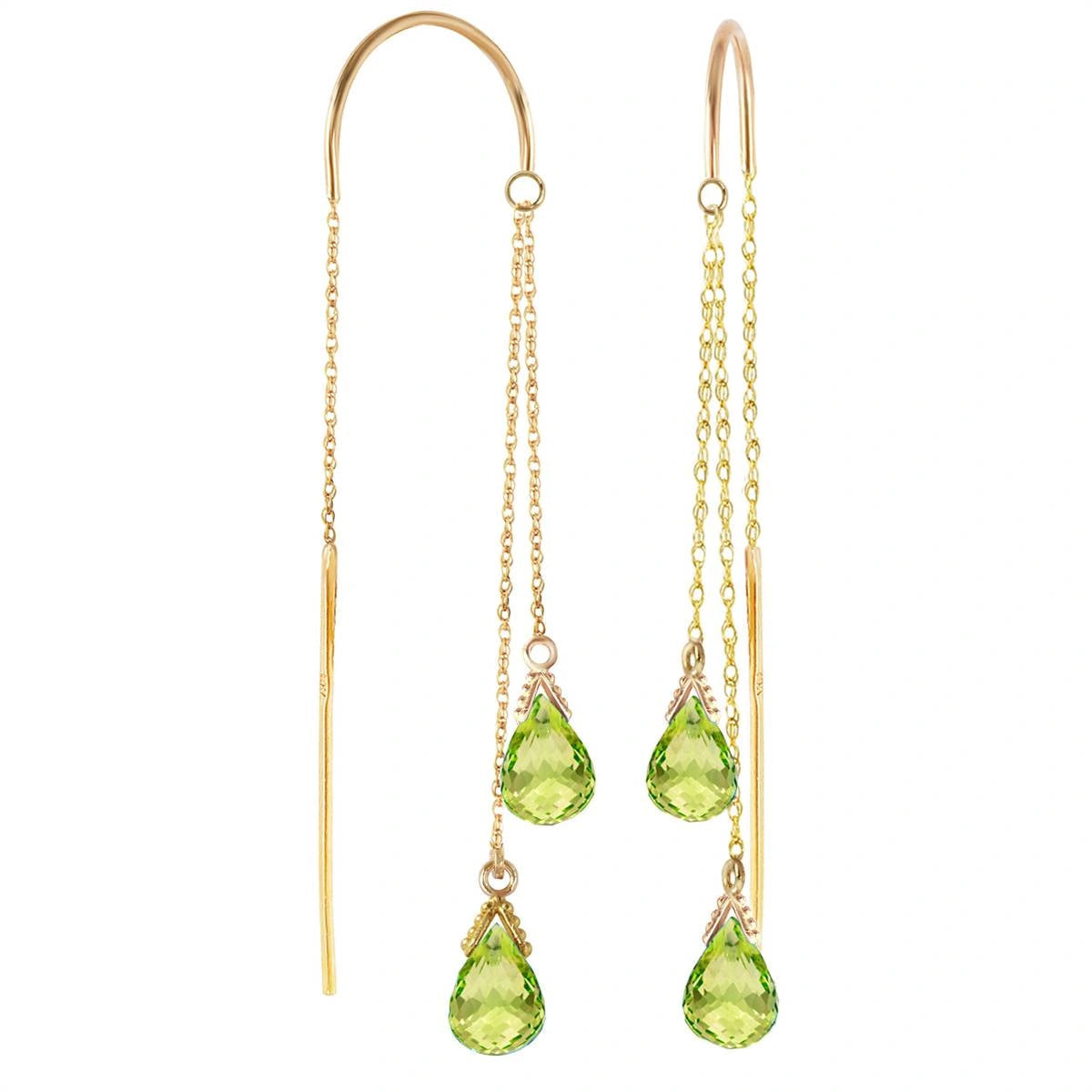 Yellow Gold Peridot — Mariagalatea
