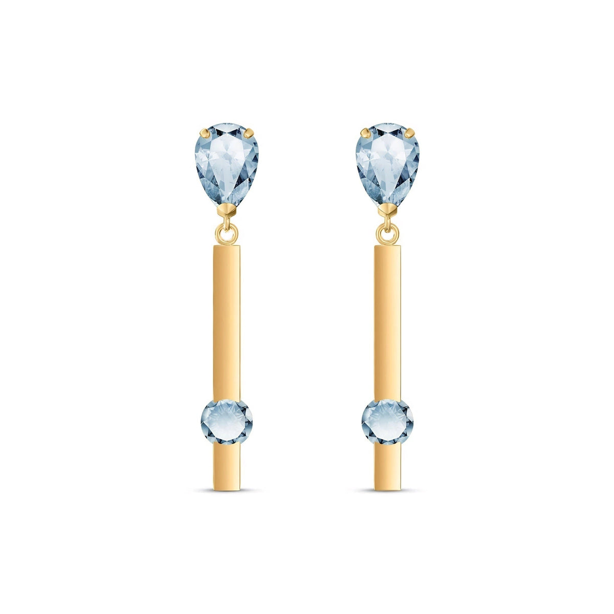 Yellow Gold Aquamarine — Mariagertrude