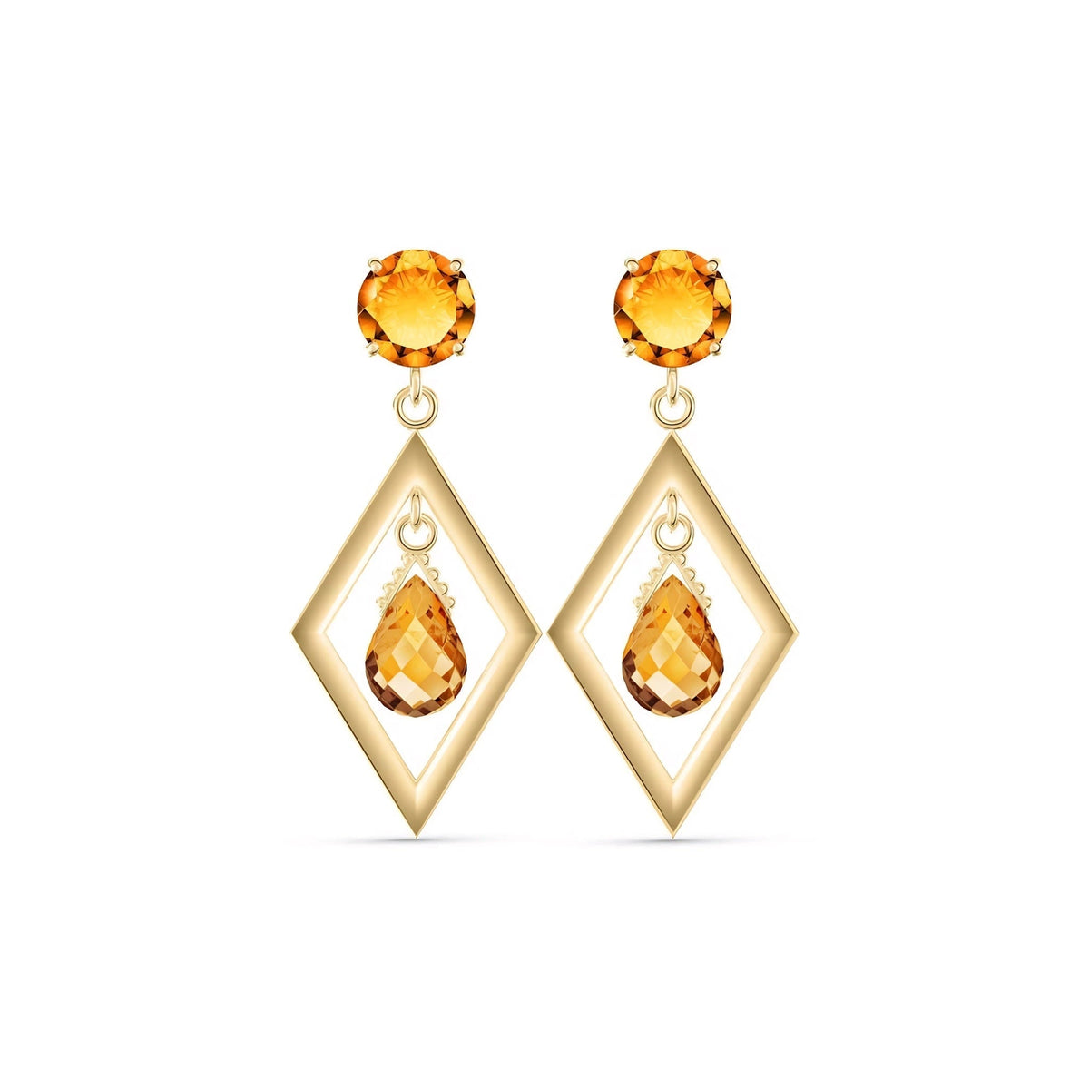 Yellow Gold Citrine — Mariaginevra