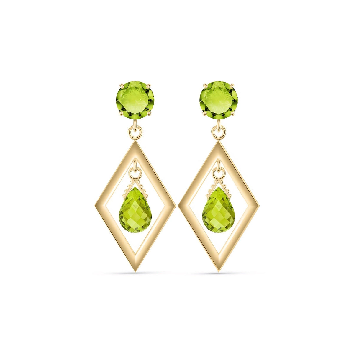 Yellow Gold Peridot — Mariaginevra