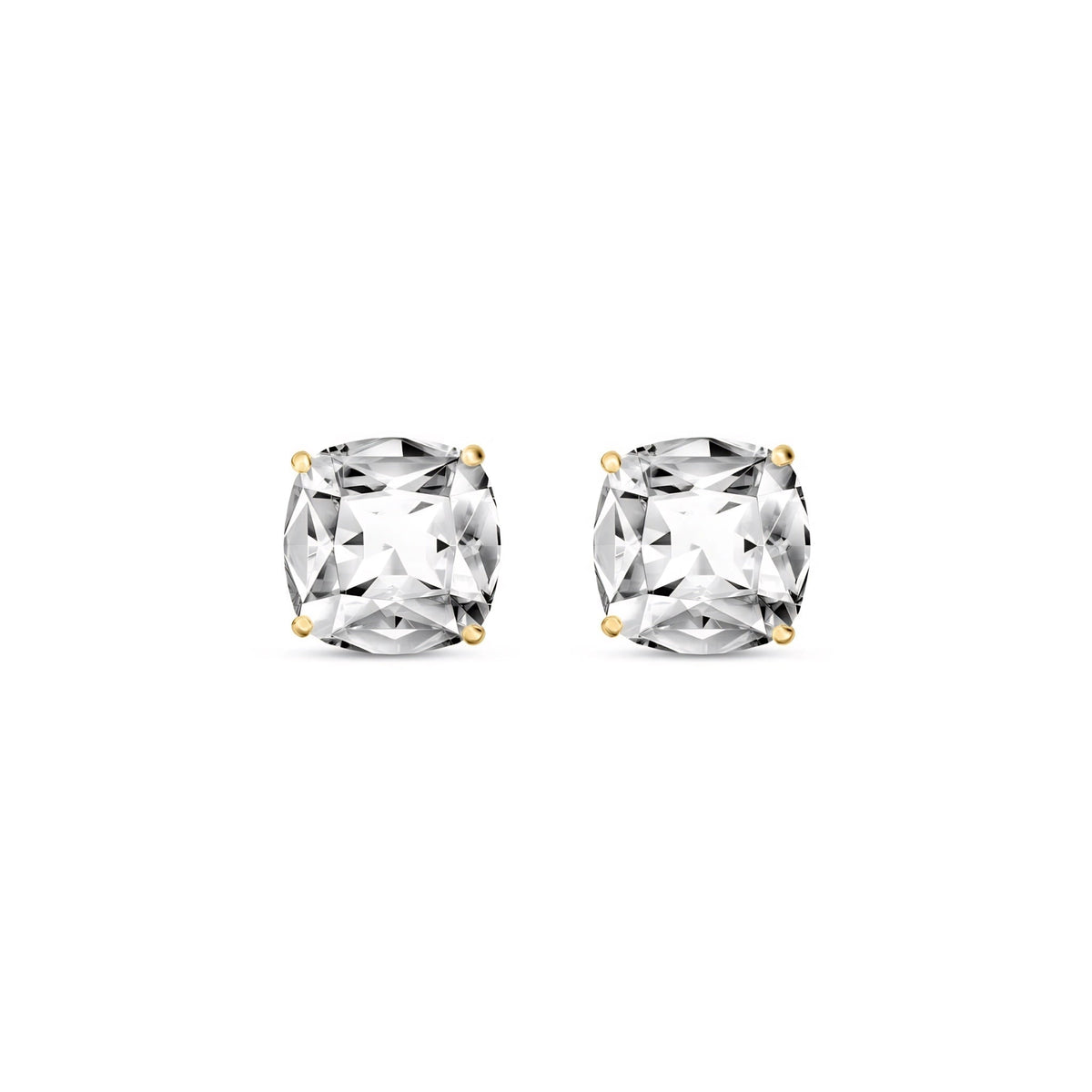 Yellow Gold White Topaz — Mariagiuditta
