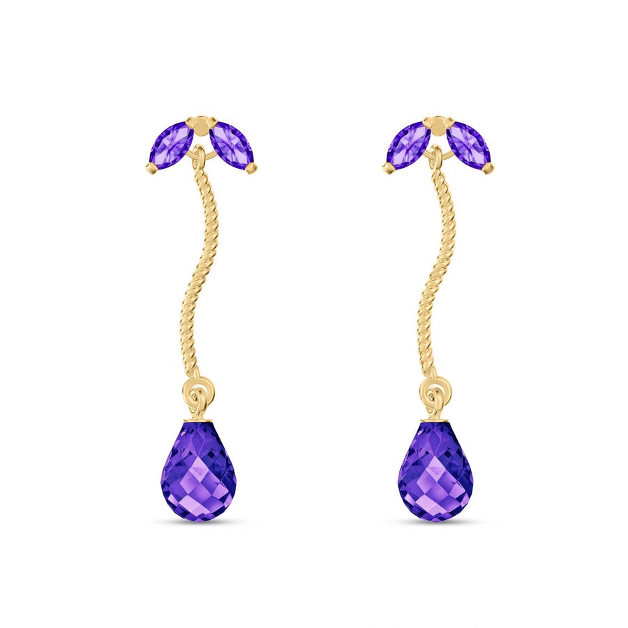 Yellow Gold Amethyst — Mariagiulietta