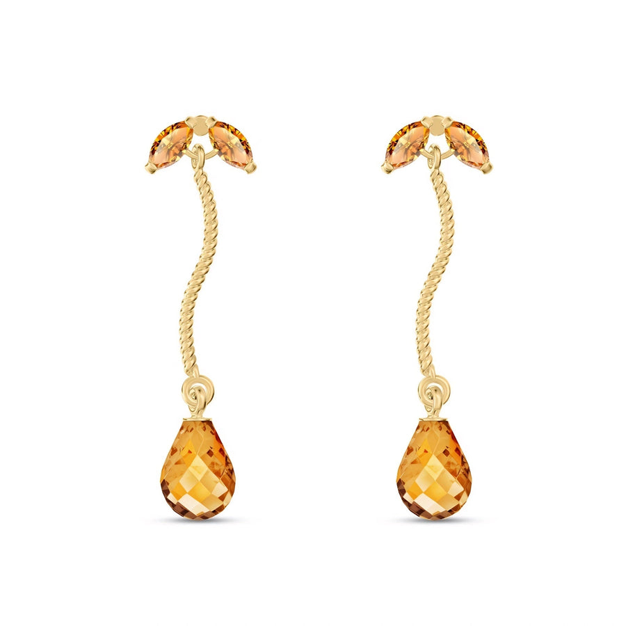 Yellow Gold Citrine — Mariagiulietta