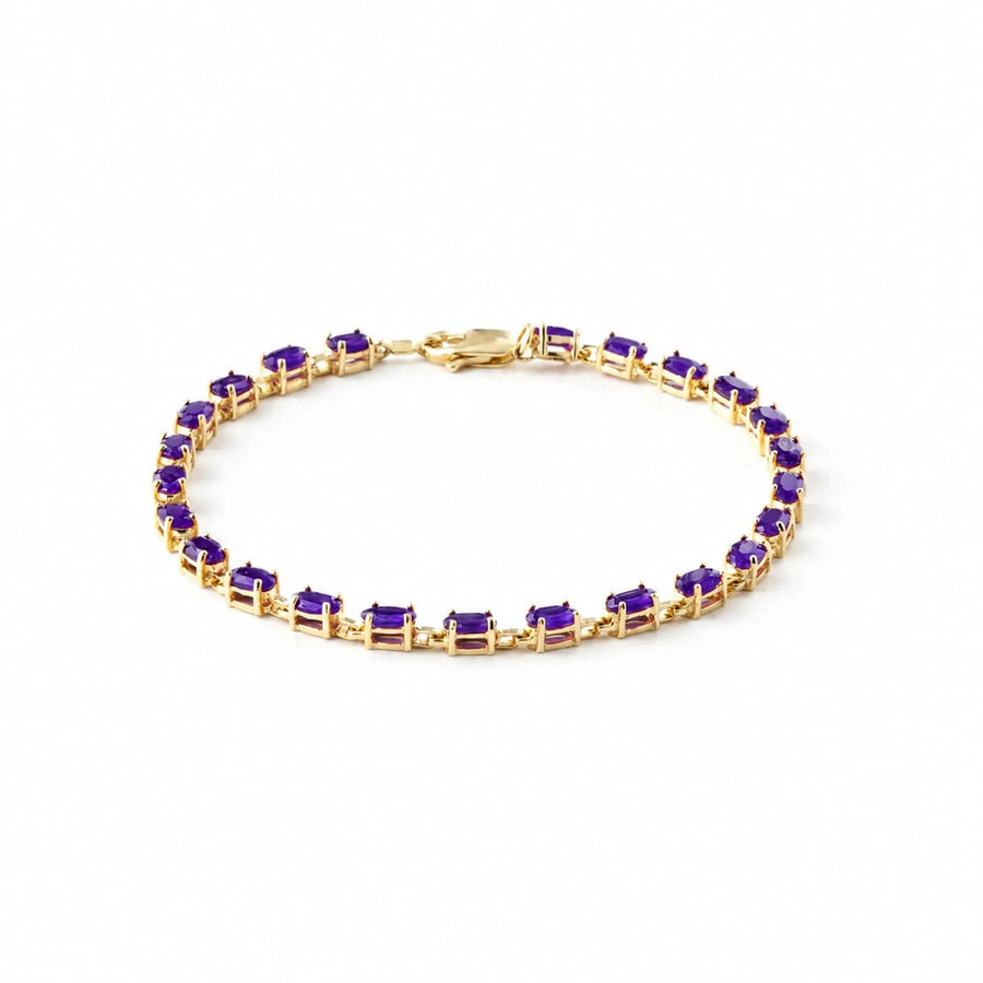 Yellow Gold Amethyst — Mariaguglielma