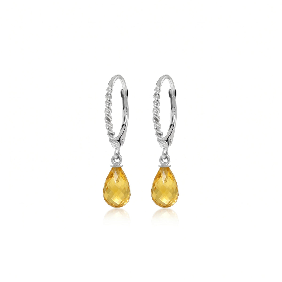 Clara Leverback Briolette Earrings detail image — Veroni