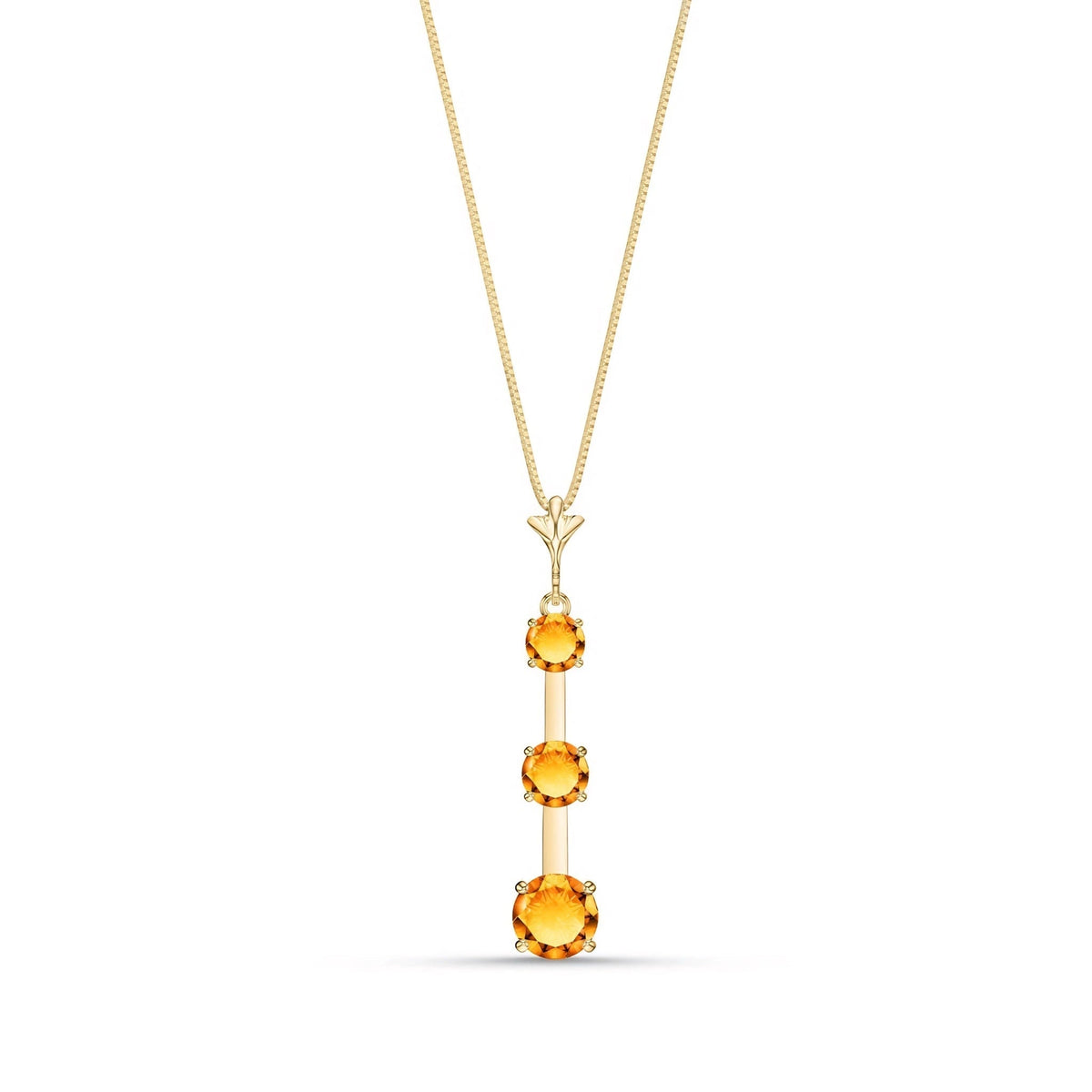 Yellow Gold Citrine — Quintina
