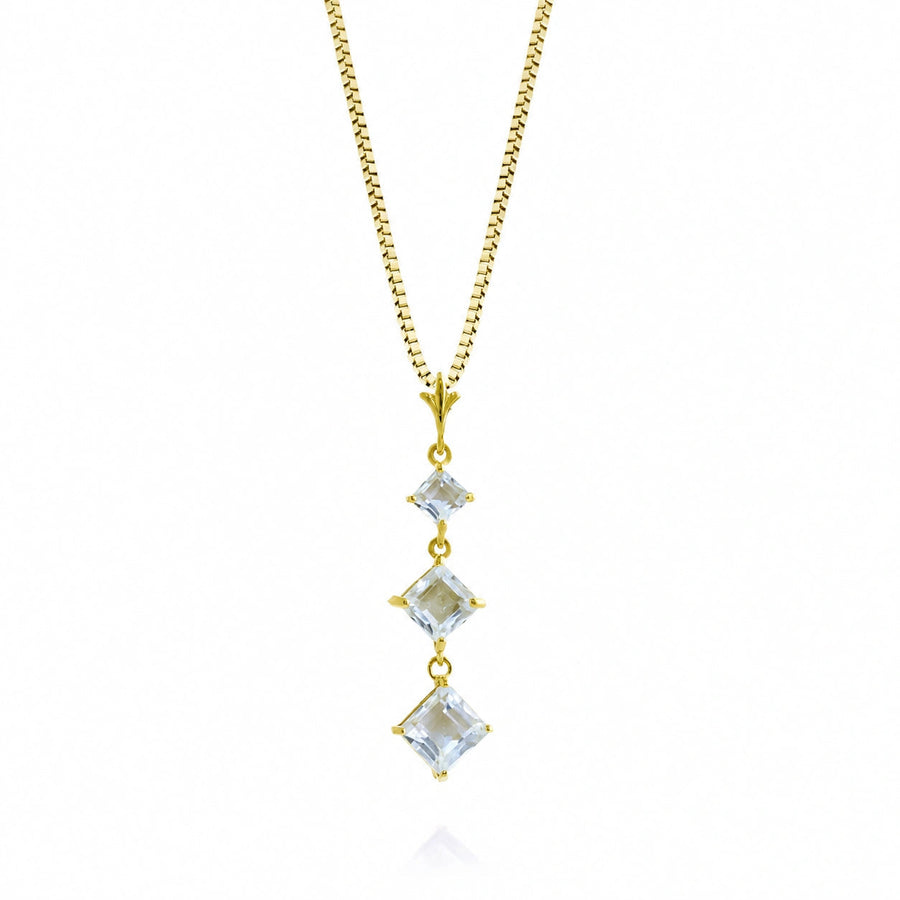 Yellow Gold Aquamarine — Riccarda