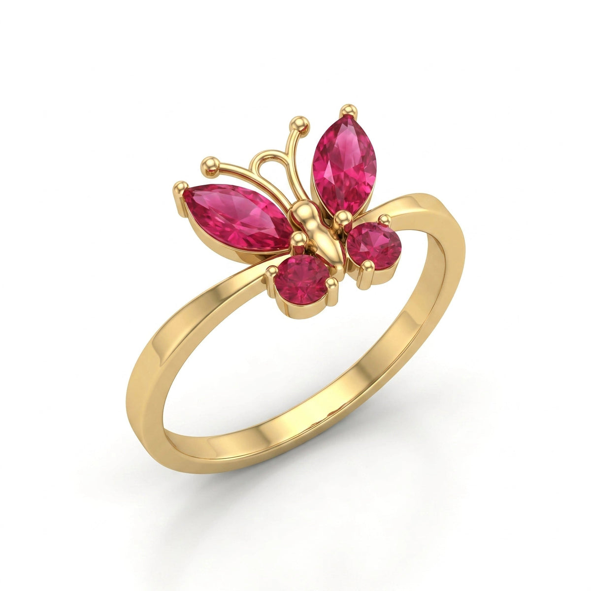 Yellow Gold Ruby — Zenaide