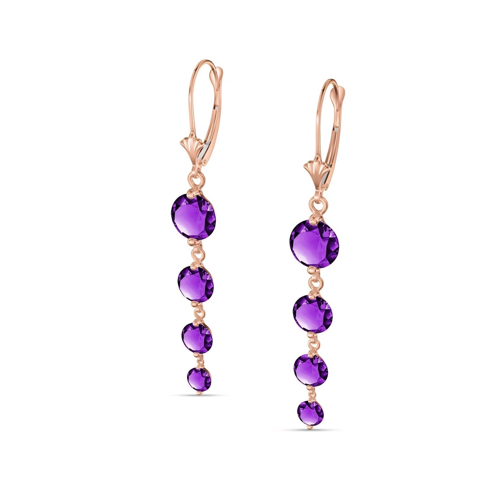 Rose Gold Amethyst — Mariadelfina