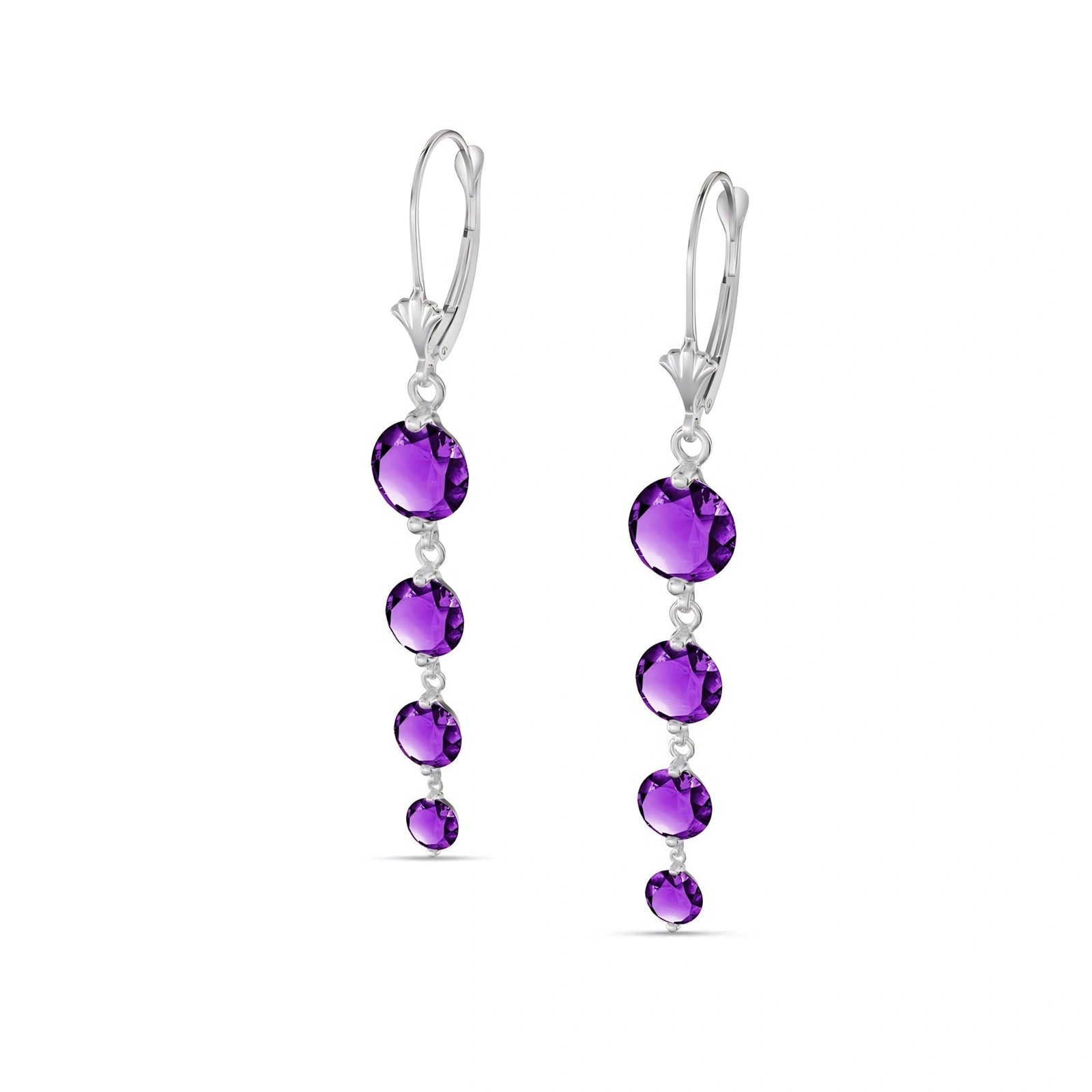 White Gold Amethyst — Mariadelfina