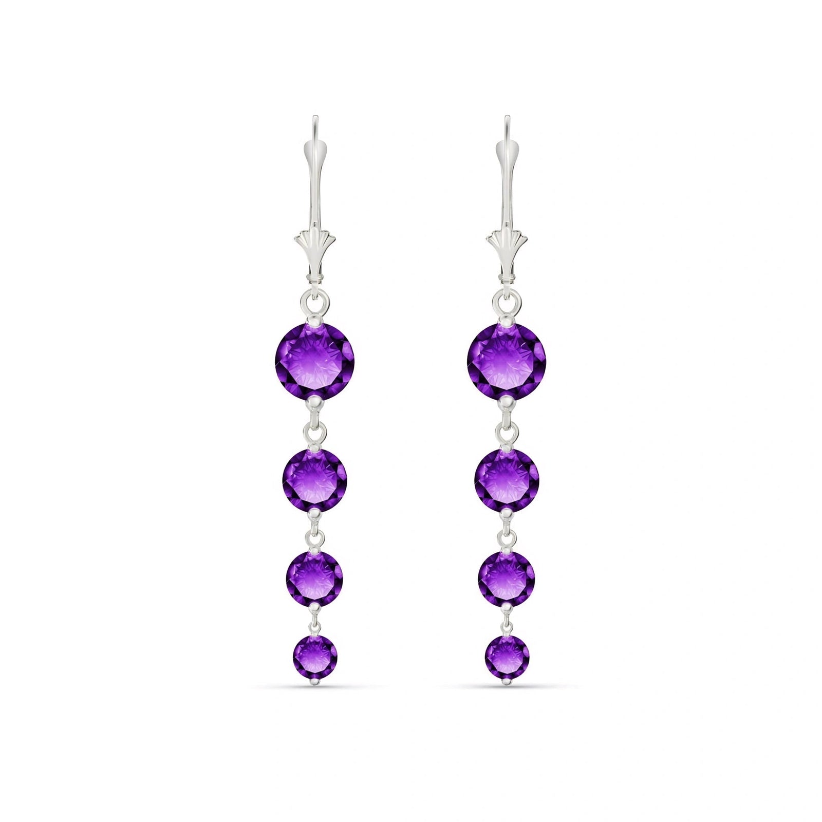 White Gold Amethyst — Mariadelfina