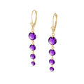 Yellow Gold Amethyst — Mariadelfina