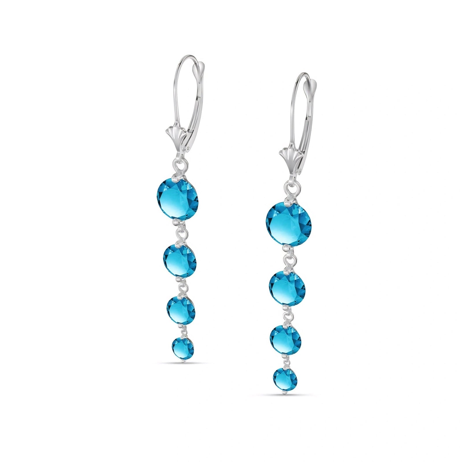 White Gold Blue Topaz — Mariadelfina