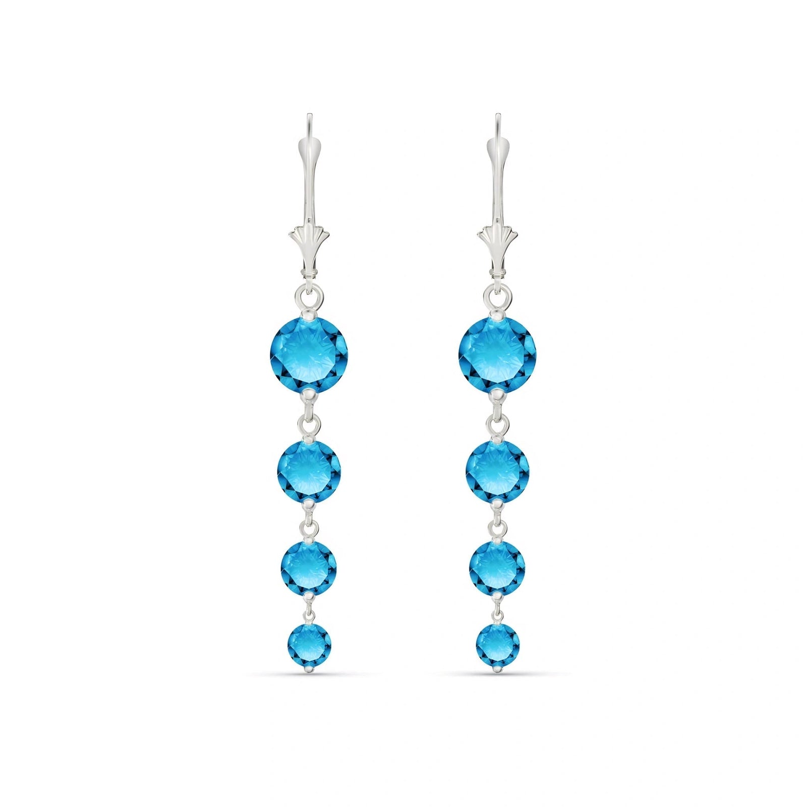 White Gold Blue Topaz — Mariadelfina