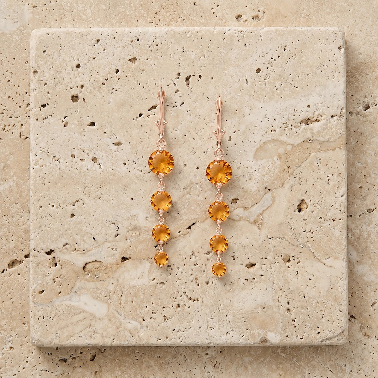 Rose Gold Citrine — Mariadelfina