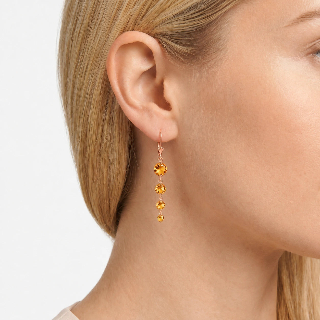 Rose Gold Citrine — Mariadelfina