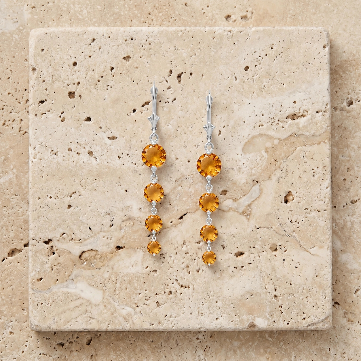 White Gold Citrine — Mariadelfina