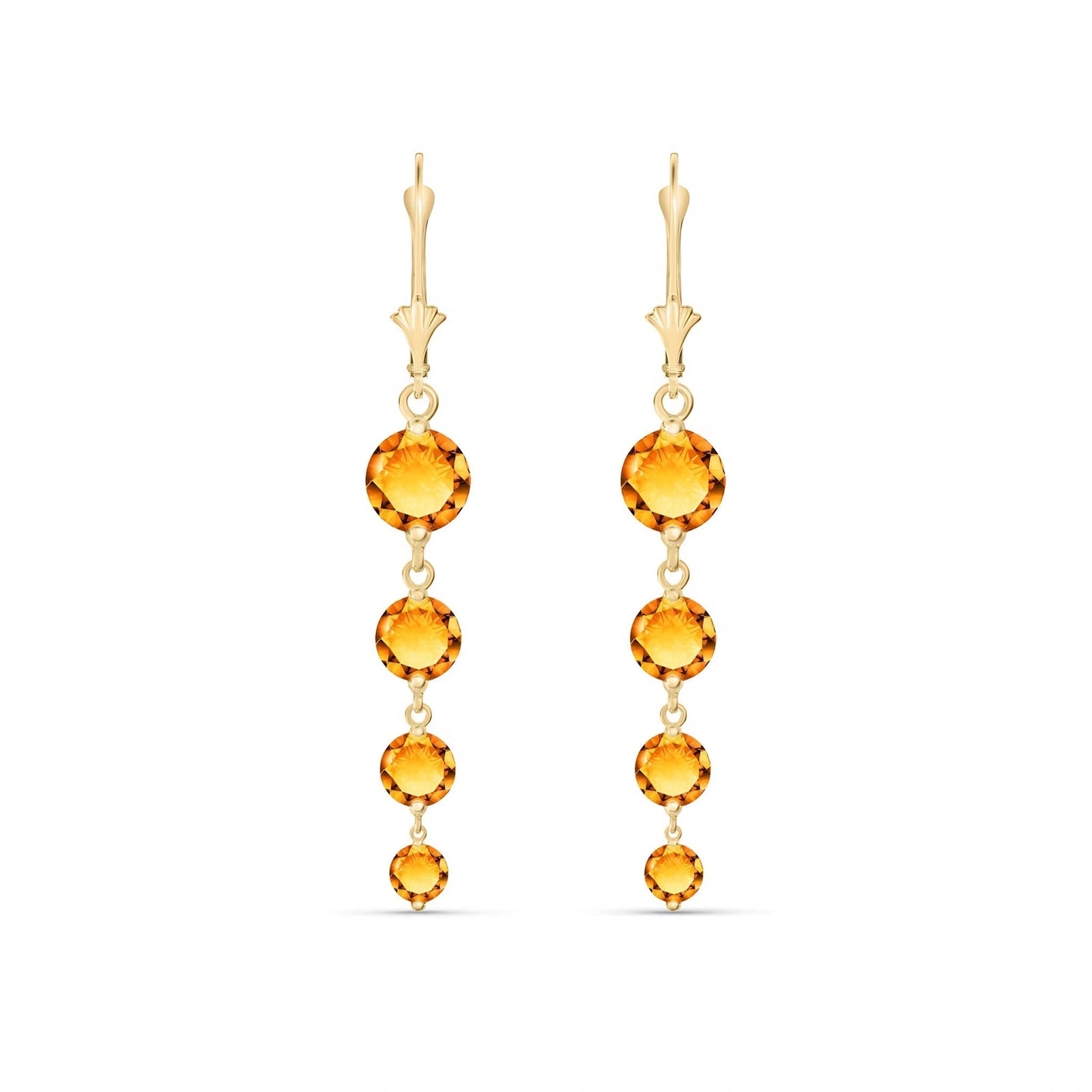 Yellow Gold Citrine — Mariadelfina