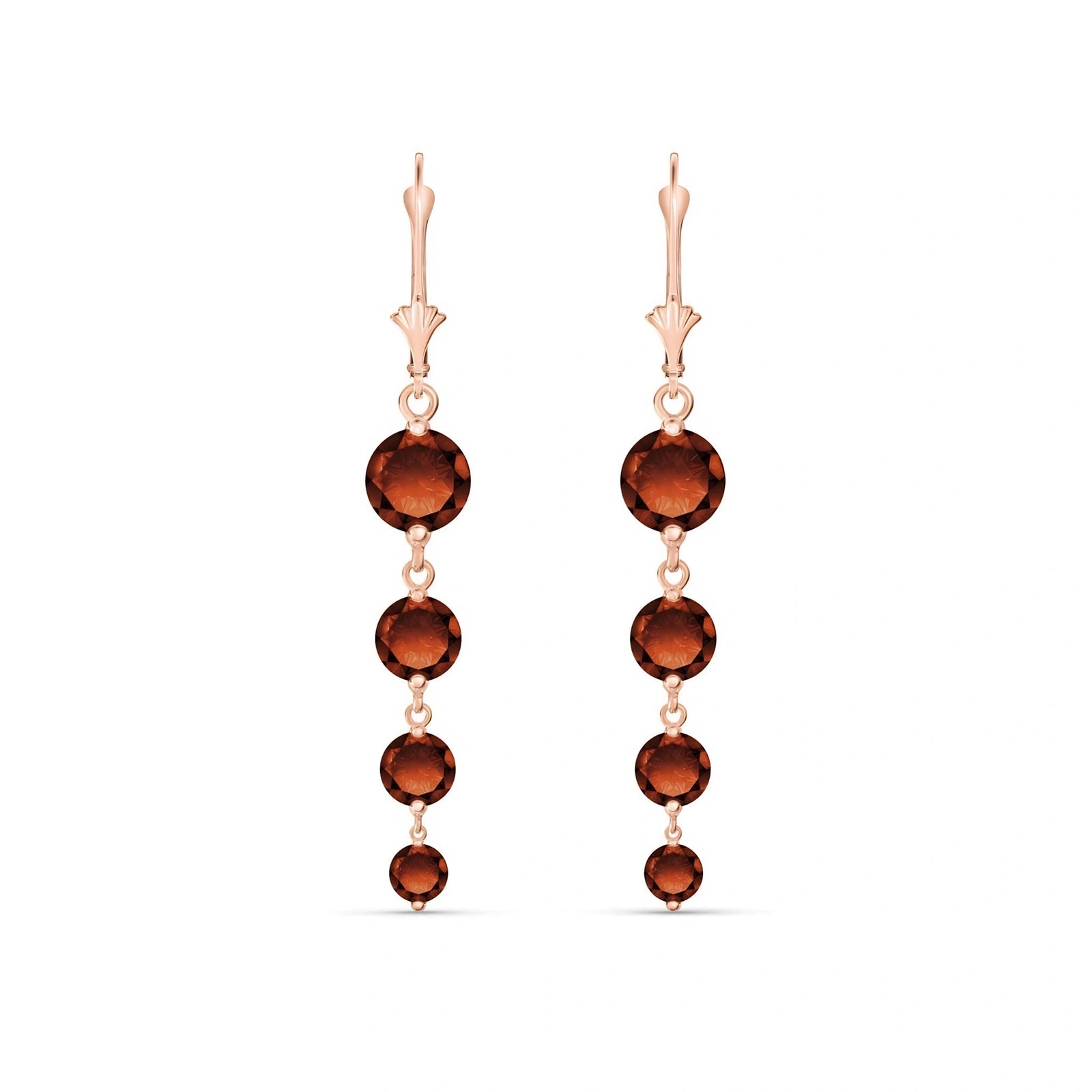Rose Gold Garnet — Mariadelfina