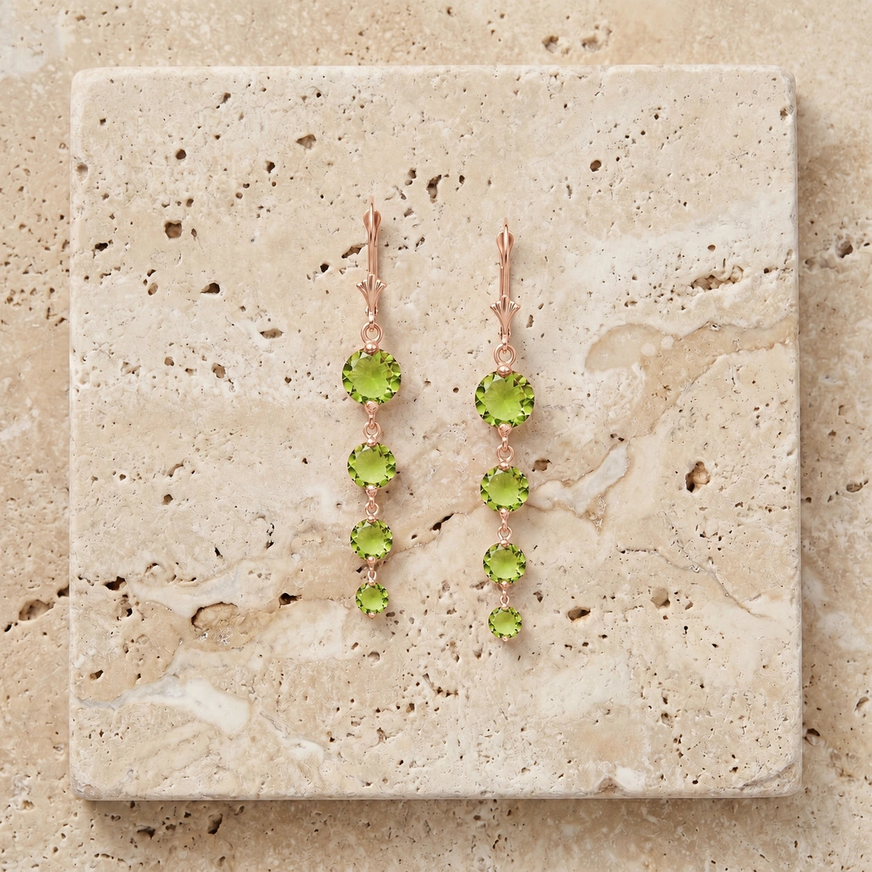 Rose Gold Peridot — Mariadelfina