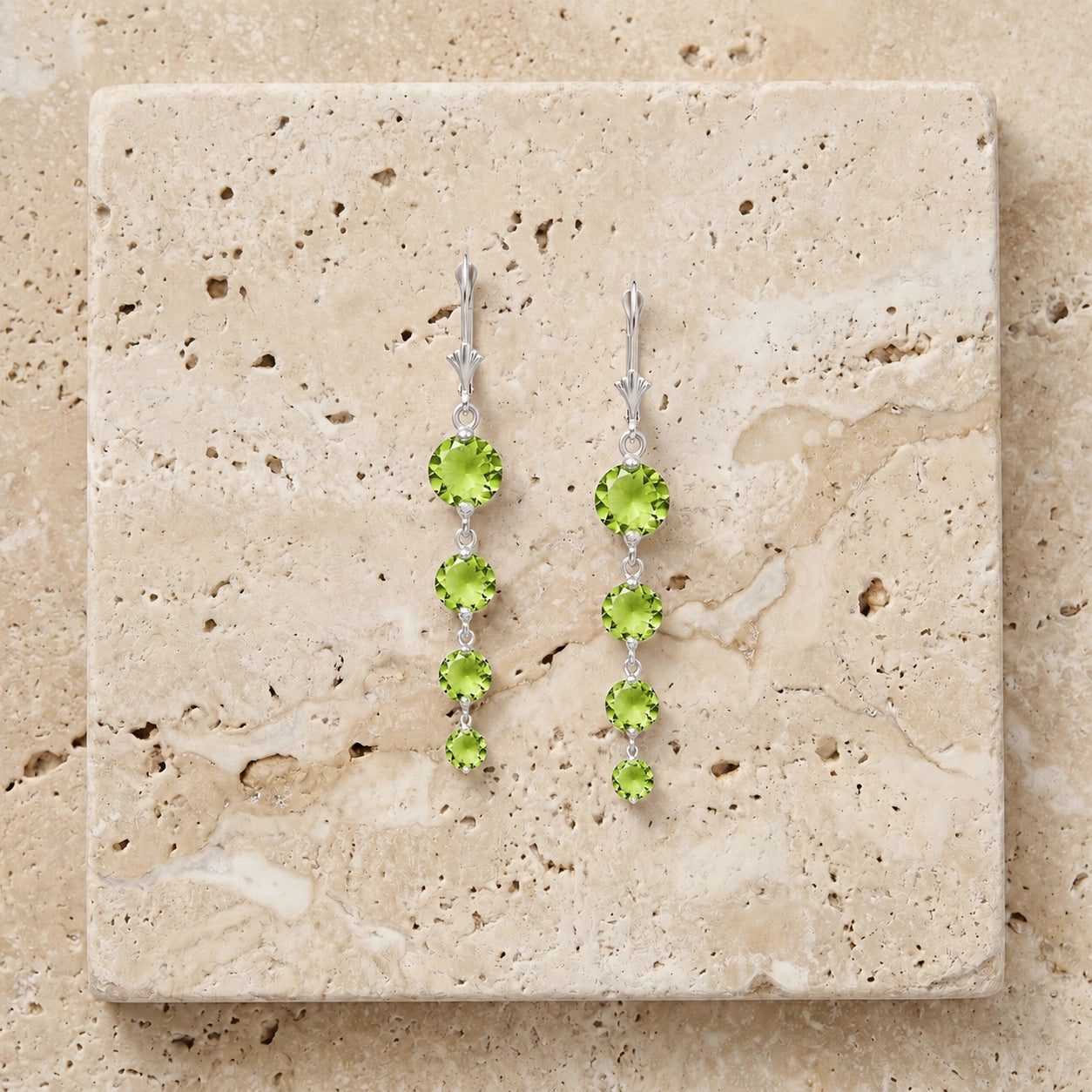White Gold Peridot — Mariadelfina