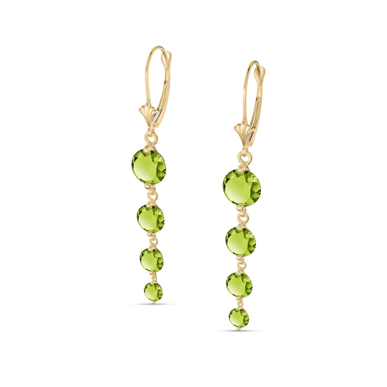 Yellow Gold Peridot — Mariadelfina